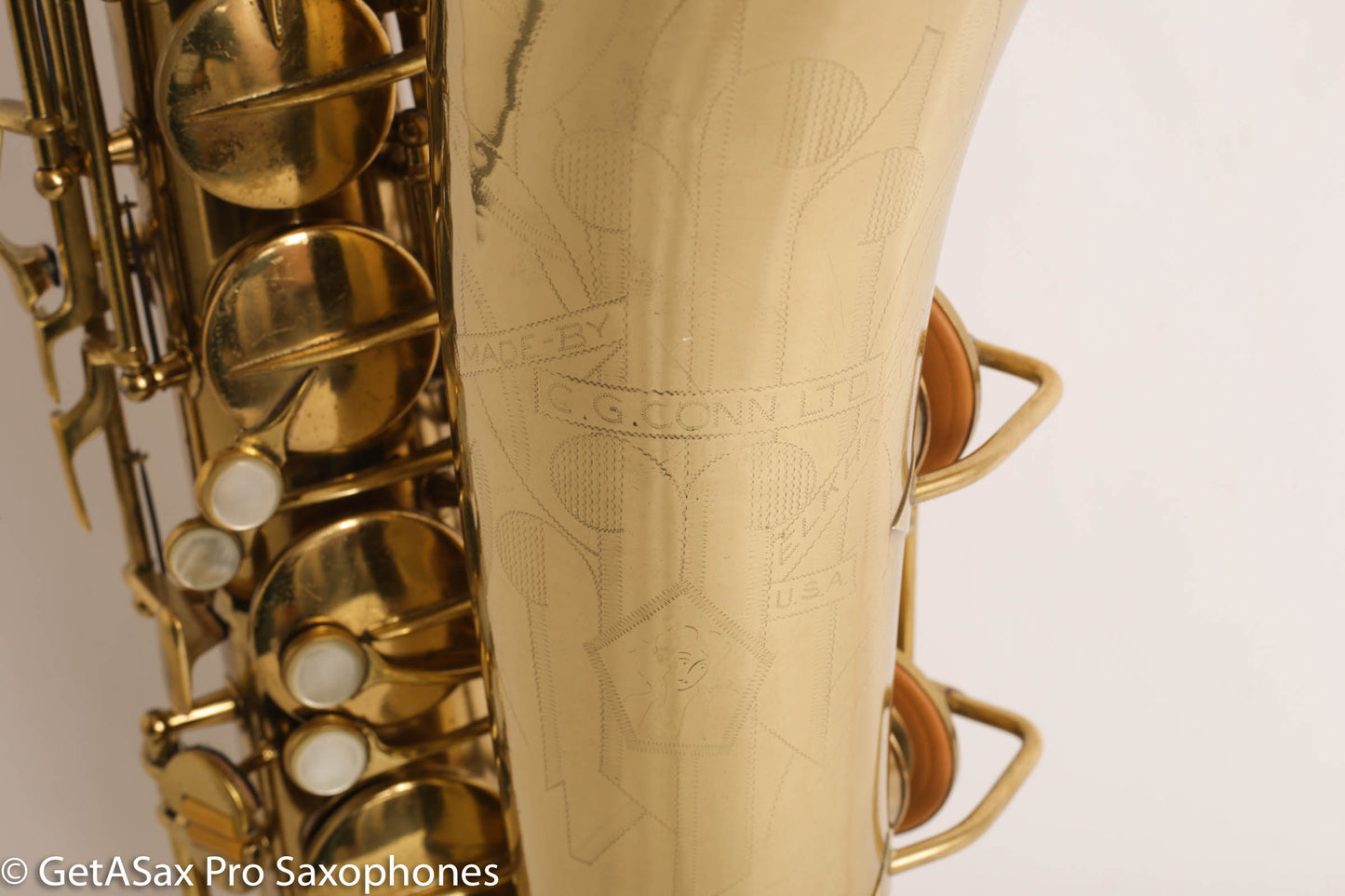 Conn 10M Tenor Pre-War Fresh Overhaul Great Deal Relacquer 284175