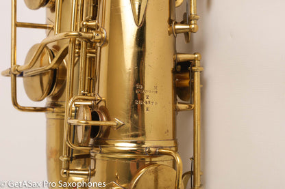 Conn 10M Tenor Pre-War Fresh Overhaul Great Deal Relacquer 284175