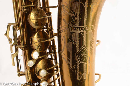 Conn 10M Tenor Saxophone Pre-War Original Lacquer Exceptional Player Matt Stohrer Overhaul