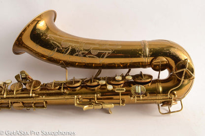 Conn 10M Tenor Saxophone Pre-War Original Lacquer Exceptional Player Matt Stohrer Overhaul
