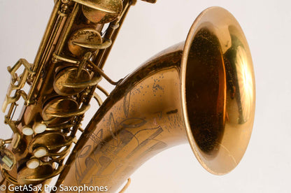 Conn 10M Tenor Saxophone Pre-War Original Lacquer Exceptional Player Matt Stohrer Overhaul