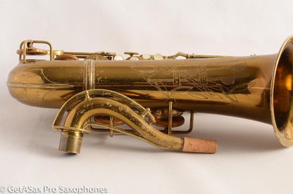 Conn 10M Tenor Saxophone Pre-War Original Lacquer Exceptional Player Matt Stohrer Overhaul