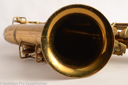 Conn 10M Tenor Saxophone Pre-War Original Lacquer Exceptional Player Matt Stohrer Overhaul