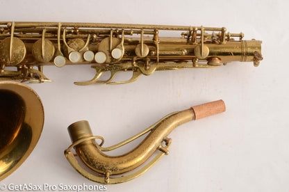 Conn 10M Tenor Saxophone Pre-War Original Lacquer Exceptional Player Matt Stohrer Overhaul