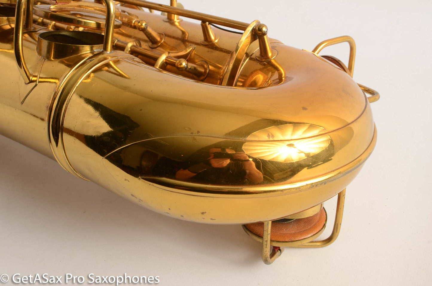 Conn 10M Tenor Factory Relacquer Gorgeous Shape Great Deal Orig Pads 334663