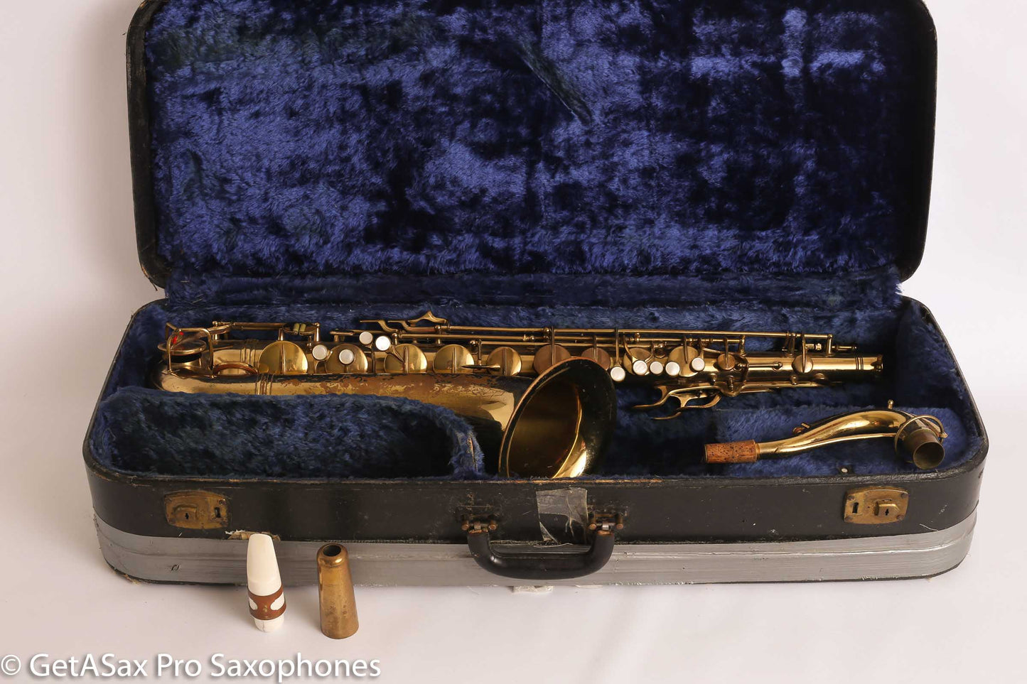 Conn 10M Tenor Saxophone 1950 Relacquer Old Pads Great Deal