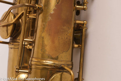 Conn 10M Tenor Saxophone 1950 Relacquer Old Pads Great Deal