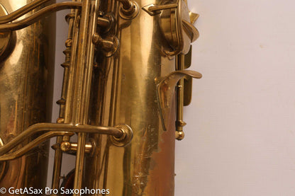 Conn 10M Tenor Saxophone 1950 Relacquer Old Pads Great Deal