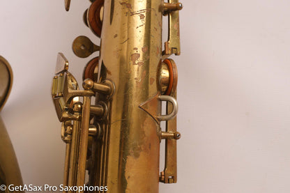 Conn 10M Tenor Saxophone 1950 Relacquer Old Pads Great Deal