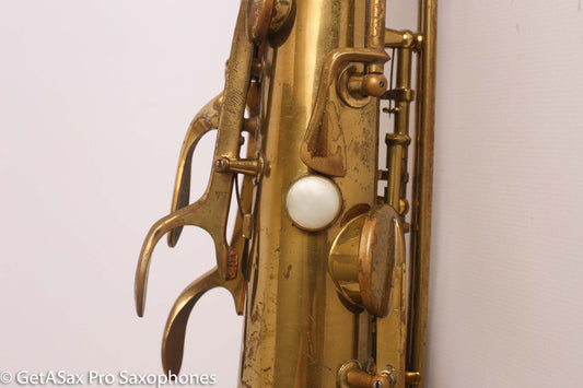 Conn 10M Tenor Saxophone 1950 Relacquer Old Pads Great Deal