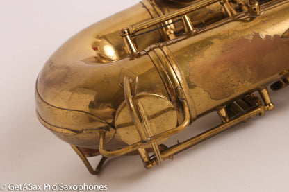 Conn 10M Tenor Saxophone 1950 Relacquer Old Pads Great Deal