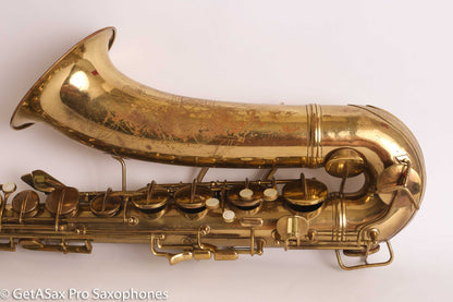 Conn 10M Tenor Saxophone 1950 Relacquer Old Pads Great Deal