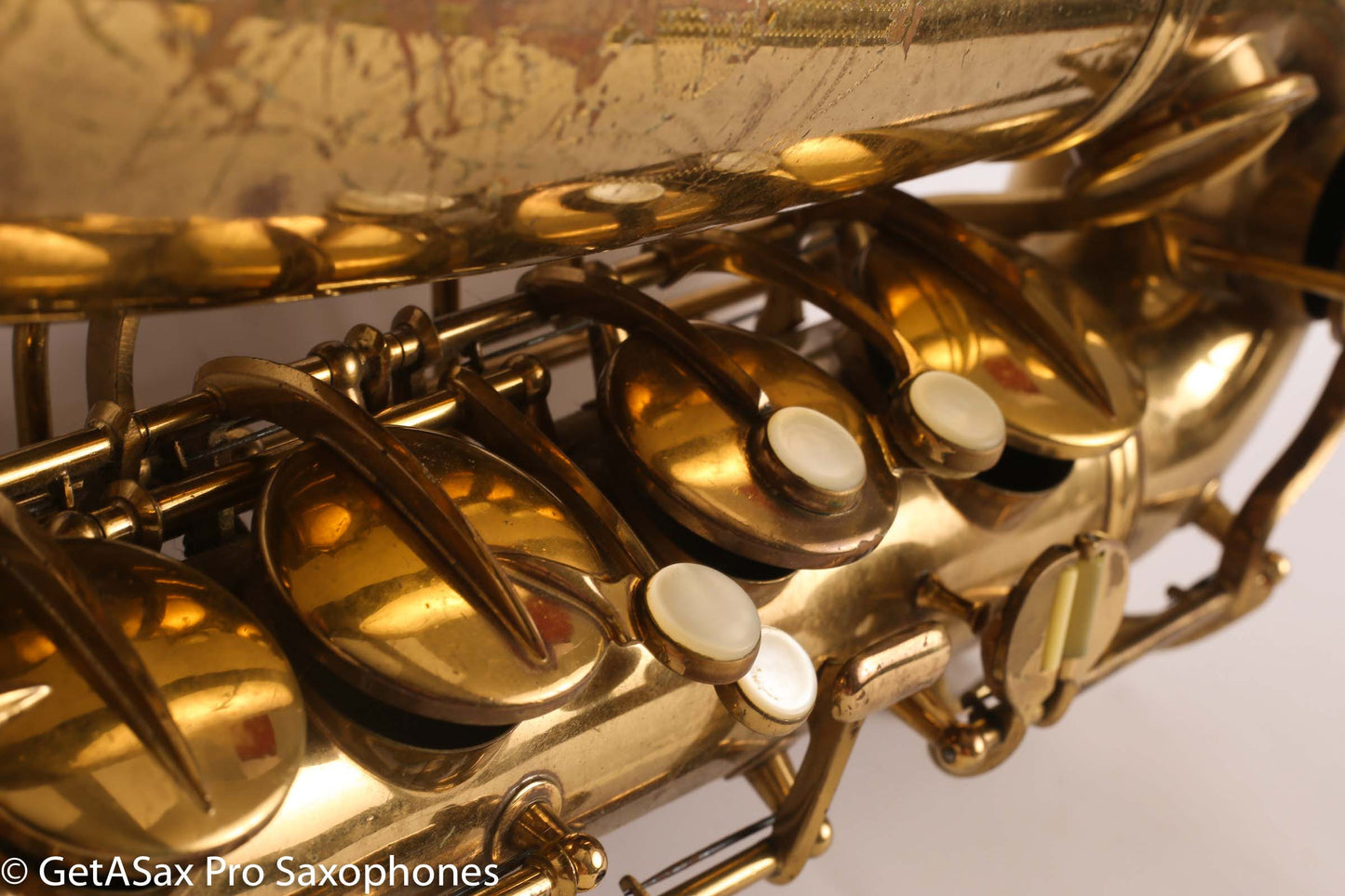 Conn 10M Tenor Saxophone 1950 Relacquer Old Pads Great Deal