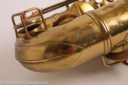 Conn 10M Tenor Saxophone 1950 Relacquer Old Pads Great Deal