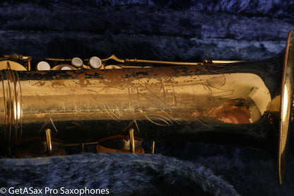 Conn 10M Tenor Saxophone 1950 Relacquer Old Pads Great Deal