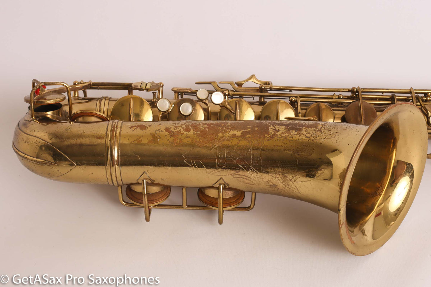 Conn 10M Tenor Saxophone 1950 Relacquer Old Pads Great Deal