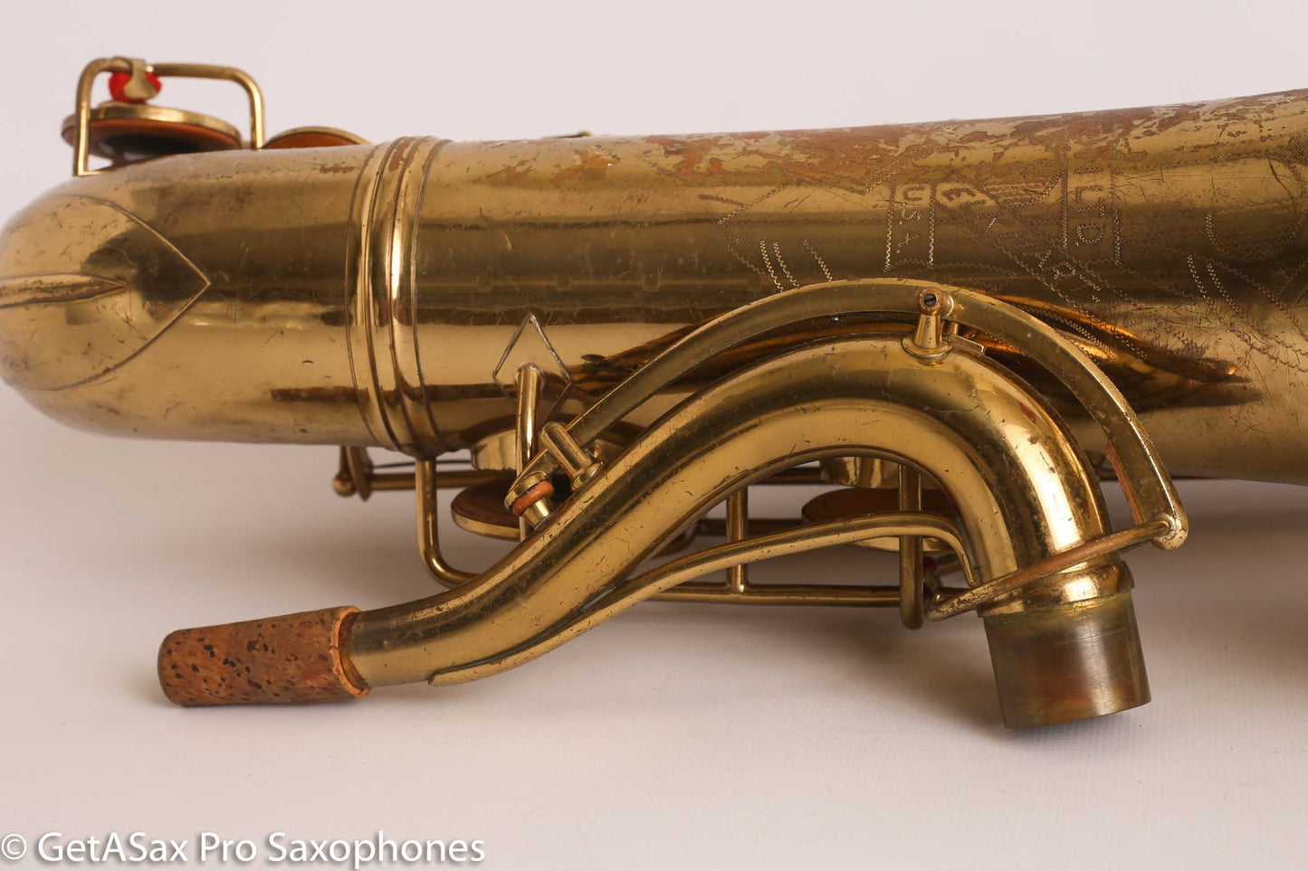 Conn 10M Tenor Saxophone 1950 Relacquer Old Pads Great Deal