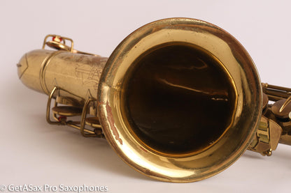 Conn 10M Tenor Saxophone 1950 Relacquer Old Pads Great Deal