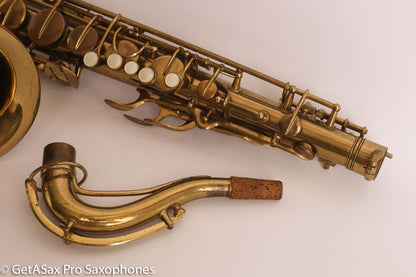 Conn 10M Tenor Saxophone 1950 Relacquer Old Pads Great Deal