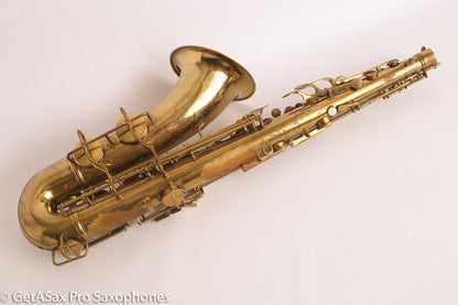 Conn 10M Tenor Saxophone 1950 Relacquer Old Pads Great Deal