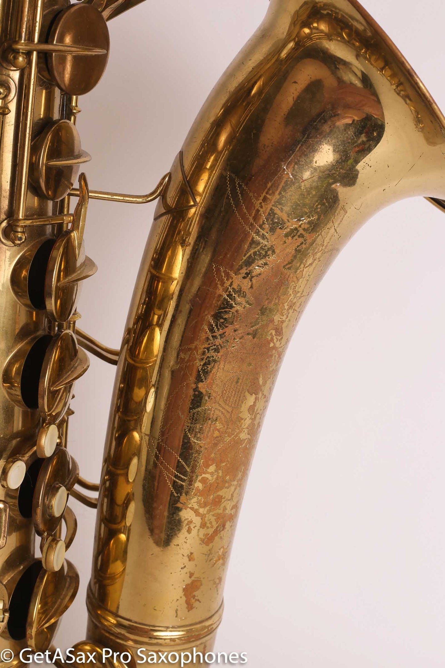 Conn 10M Tenor Saxophone 1950 Relacquer Old Pads Great Deal