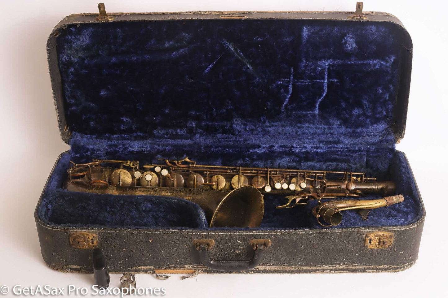 Conn 10M Tenor Saxophone 1951 Worn Original Lacquer Old Pads Great Deal 344427