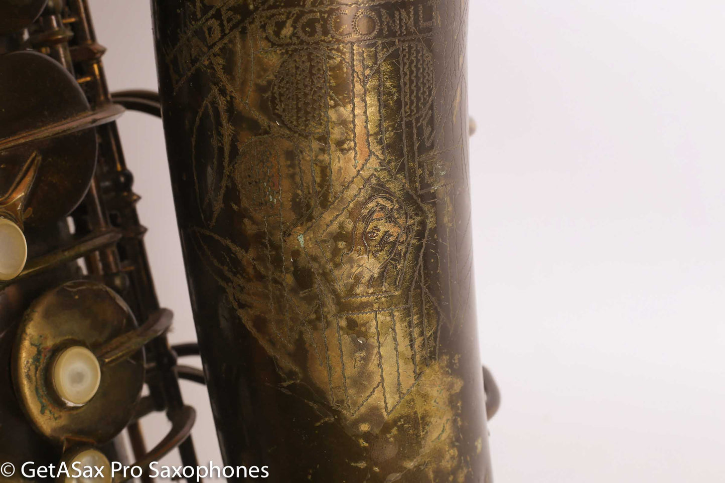 Conn 10M Tenor Saxophone 1951 Worn Original Lacquer Old Pads Great Deal 344427