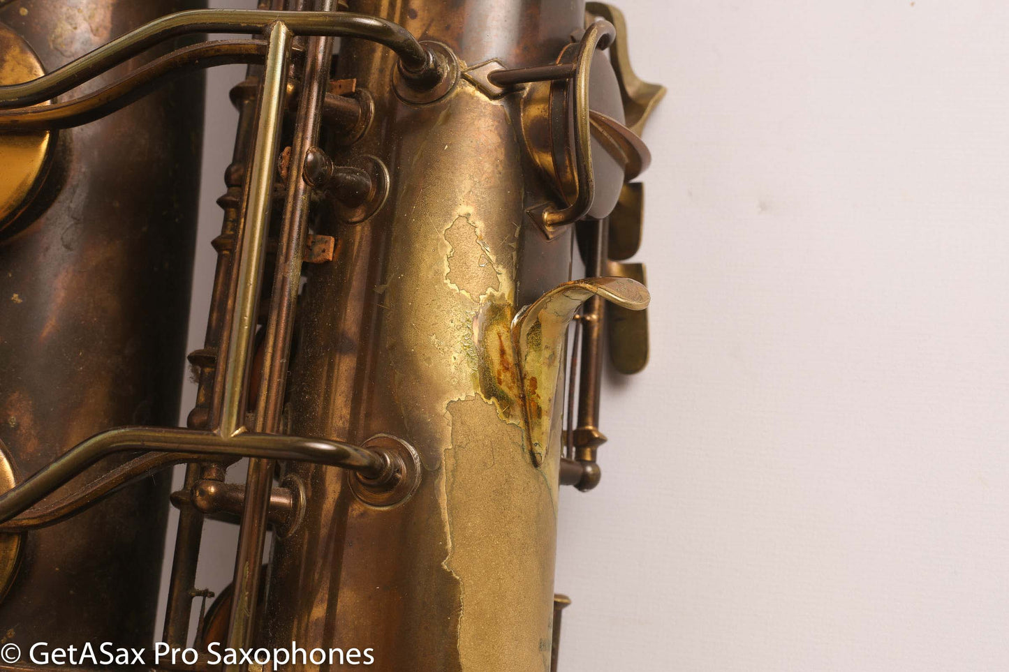 Conn 10M Tenor Saxophone 1951 Worn Original Lacquer Old Pads Great Deal 344427