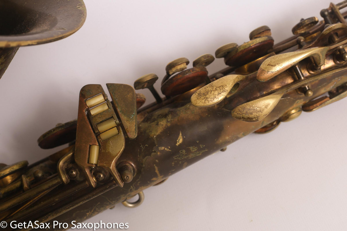 Conn 10M Tenor Saxophone 1951 Worn Original Lacquer Old Pads Great Deal 344427