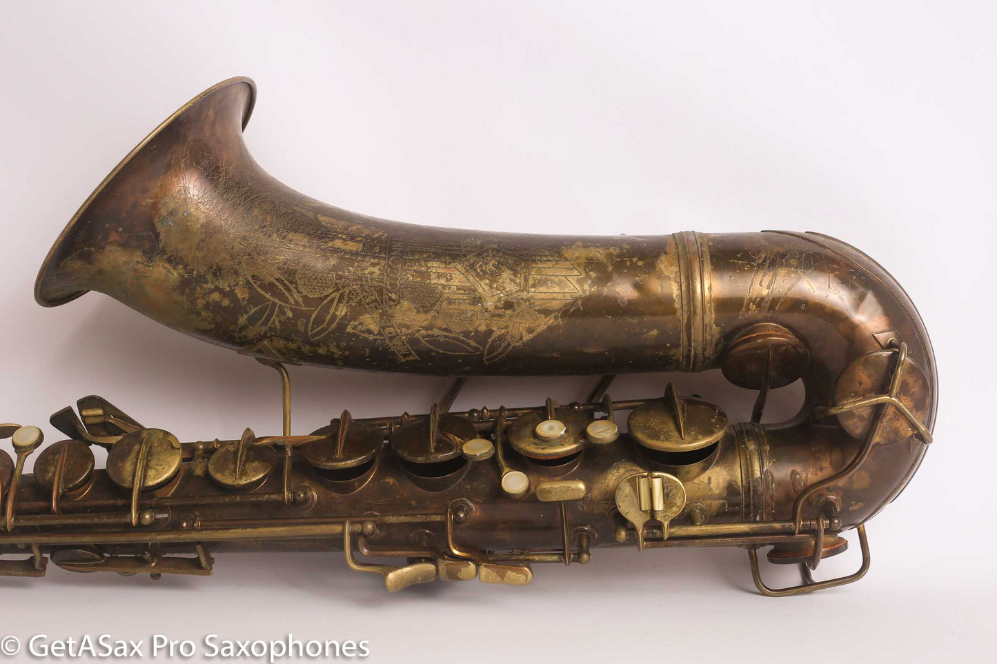 Conn 10M Tenor Saxophone 1951 Worn Original Lacquer Old Pads Great Deal 344427