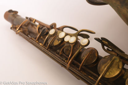 Conn 10M Tenor Saxophone 1951 Worn Original Lacquer Old Pads Great Deal 344427