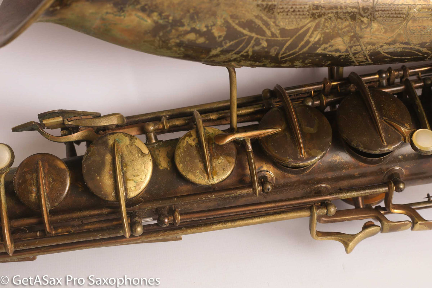 Conn 10M Tenor Saxophone 1951 Worn Original Lacquer Old Pads Great Deal 344427