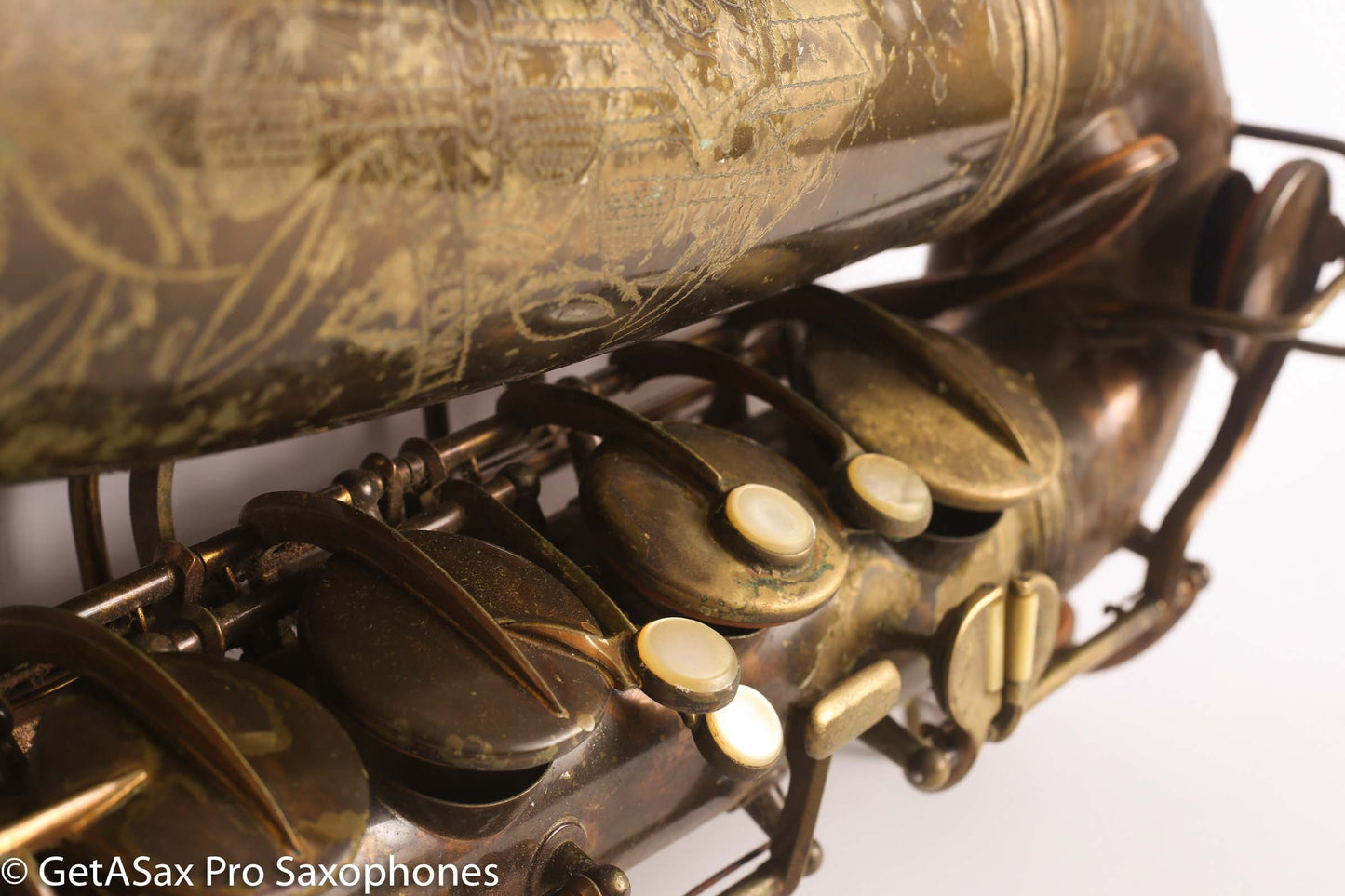 Conn 10M Tenor Saxophone 1951 Worn Original Lacquer Old Pads Great Deal 344427