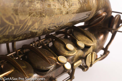 Conn 10M Tenor Saxophone 1951 Worn Original Lacquer Old Pads Great Deal 344427