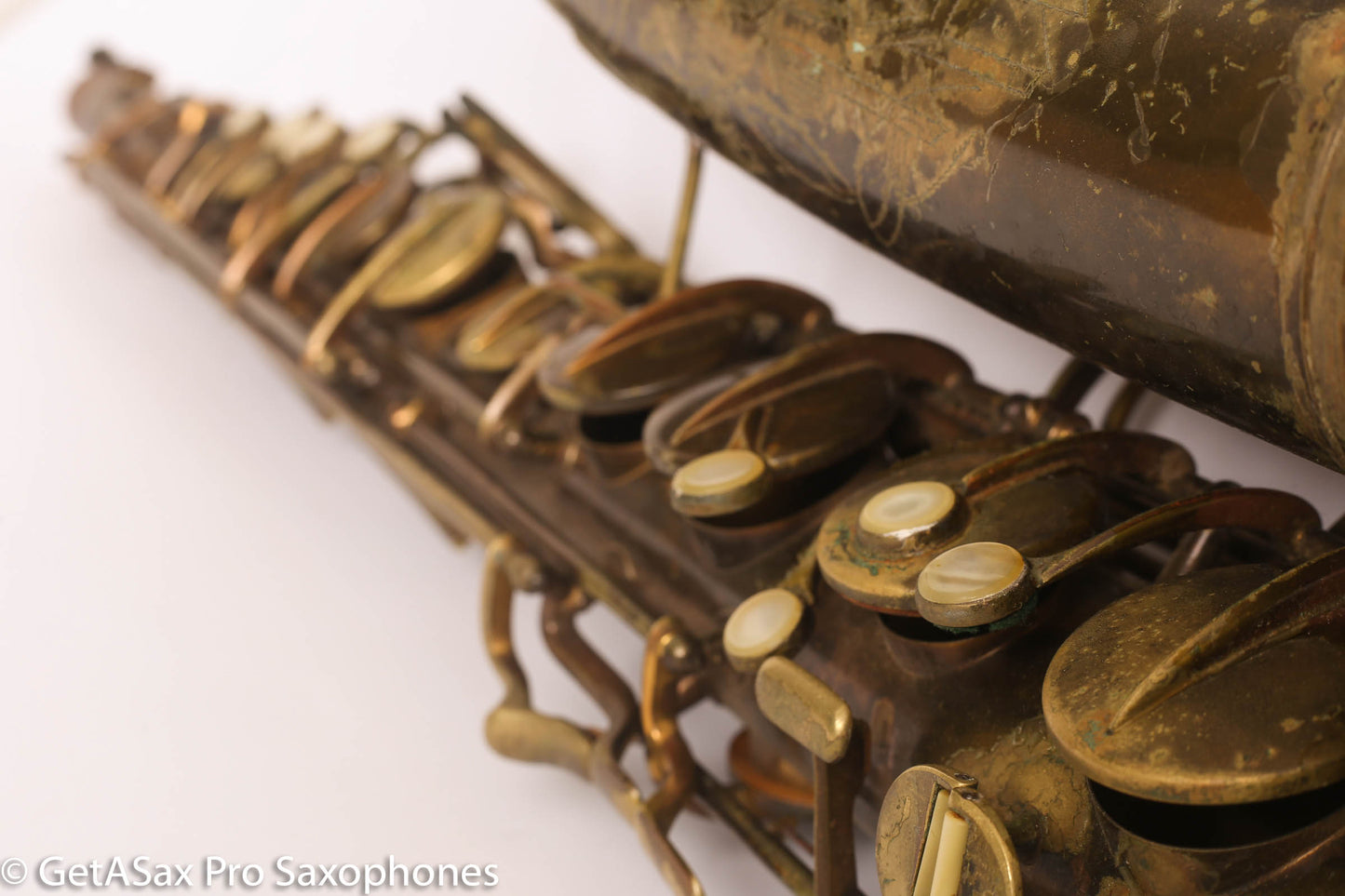 Conn 10M Tenor Saxophone 1951 Worn Original Lacquer Old Pads Great Deal 344427