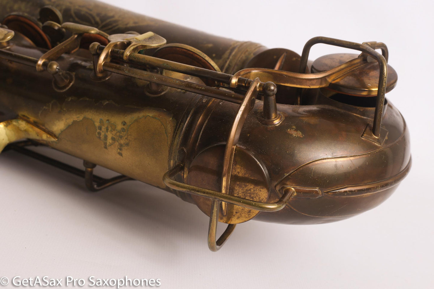 Conn 10M Tenor Saxophone 1951 Worn Original Lacquer Old Pads Great Deal 344427