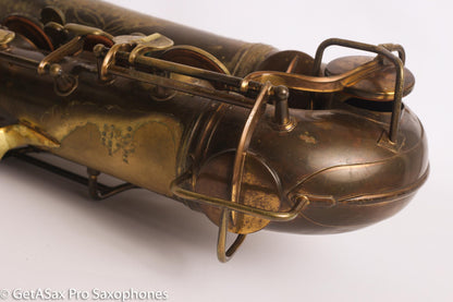 Conn 10M Tenor Saxophone 1951 Worn Original Lacquer Old Pads Great Deal 344427