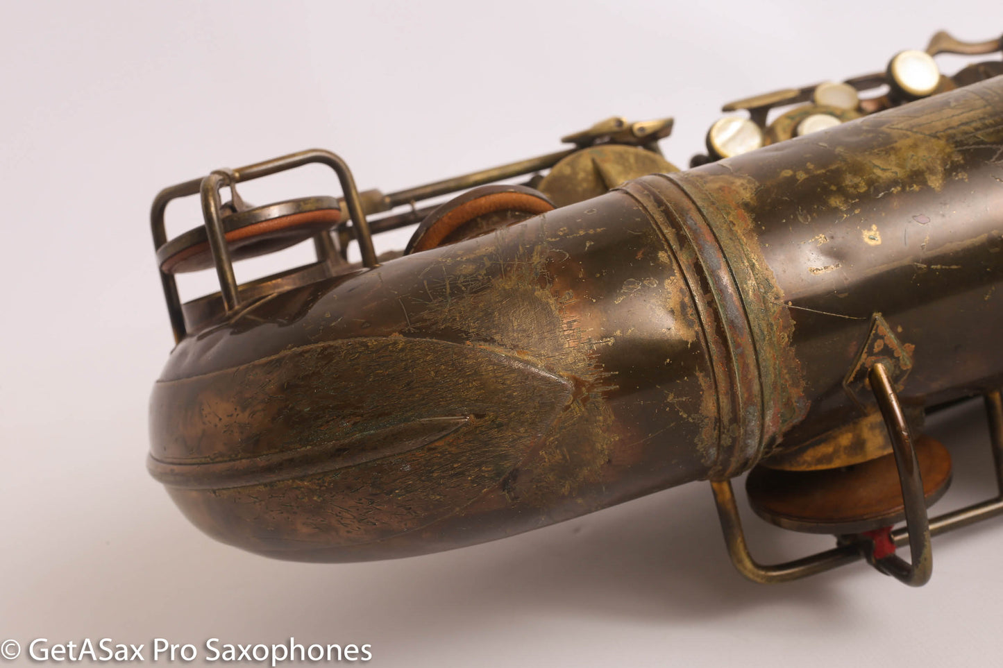 Conn 10M Tenor Saxophone 1951 Worn Original Lacquer Old Pads Great Deal 344427