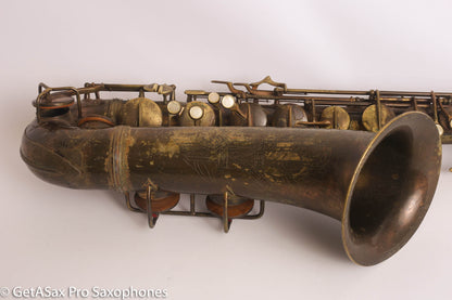 Conn 10M Tenor Saxophone 1951 Worn Original Lacquer Old Pads Great Deal 344427