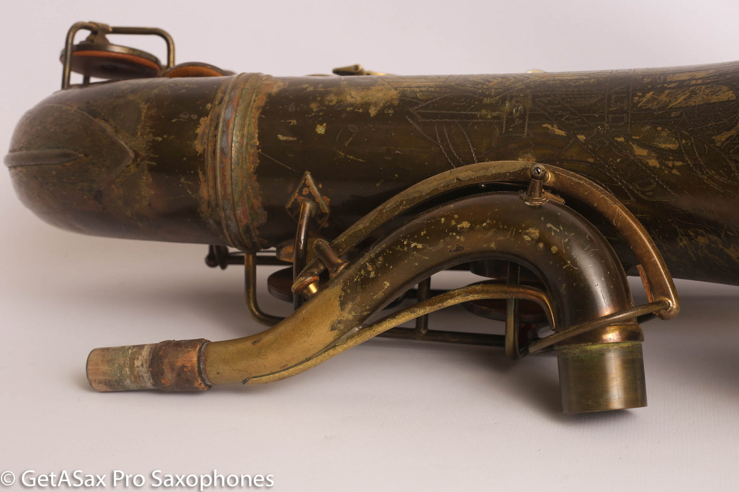 Conn 10M Tenor Saxophone 1951 Worn Original Lacquer Old Pads Great Deal 344427