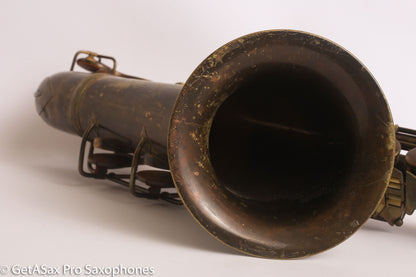 Conn 10M Tenor Saxophone 1951 Worn Original Lacquer Old Pads Great Deal 344427