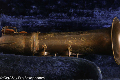 Conn 10M Tenor Saxophone 1951 Worn Original Lacquer Old Pads Great Deal 344427