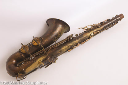 Conn 10M Tenor Saxophone 1951 Worn Original Lacquer Old Pads Great Deal 344427