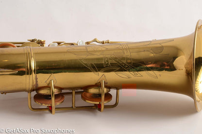 Conn 10M Tenor Saxophone Naked Lady Rolled Tone Holes Original Lacquer 322571