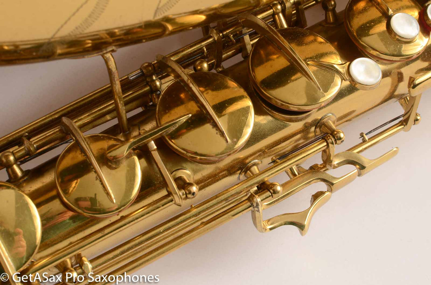 Conn 10M Tenor Saxophone Naked Lady Rolled Tone Holes Original Lacquer 322571