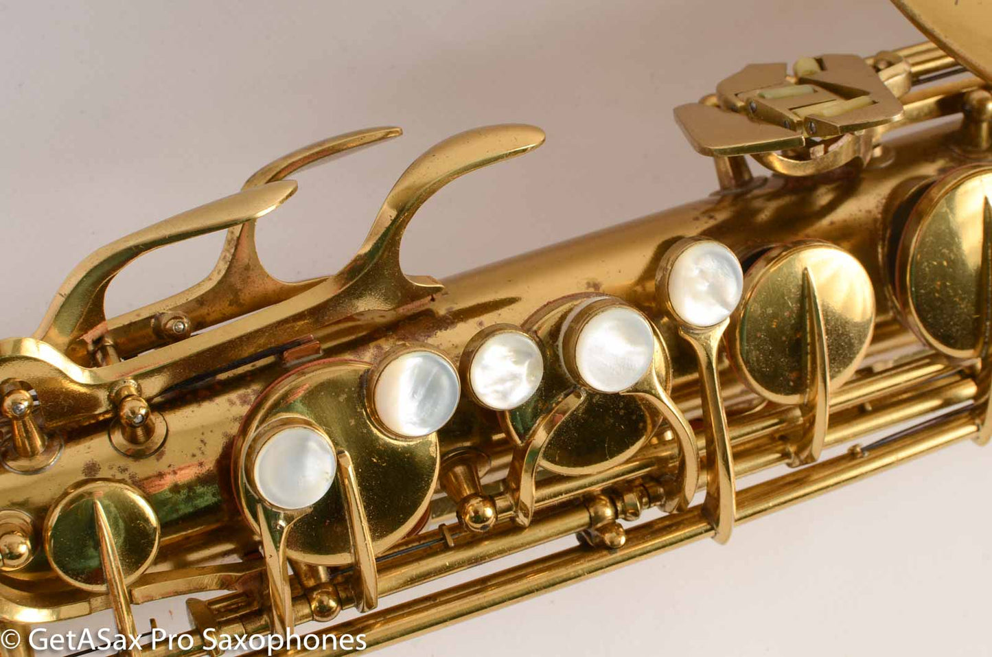 Conn 10M Tenor Saxophone Naked Lady Rolled Tone Holes Original Lacquer 322571