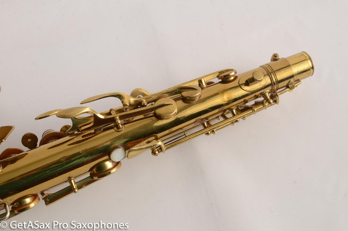 Conn 10M Tenor Saxophone Naked Lady Rolled Tone Holes Original Lacquer 322571