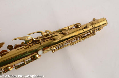 Conn 10M Tenor Saxophone Naked Lady Rolled Tone Holes Original Lacquer 322571