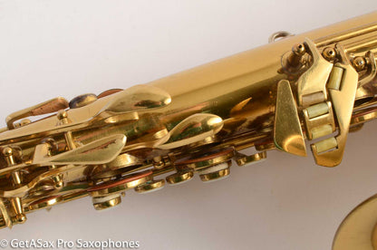 Conn 10M Tenor Saxophone Naked Lady Rolled Tone Holes Original Lacquer 322571