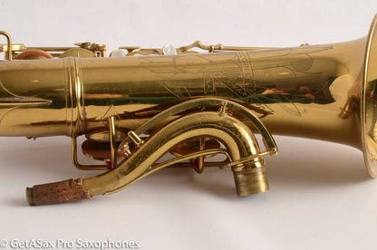 Conn 10M Tenor Saxophone Naked Lady Rolled Tone Holes Original Lacquer 322571